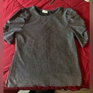 Black sparkle shirt